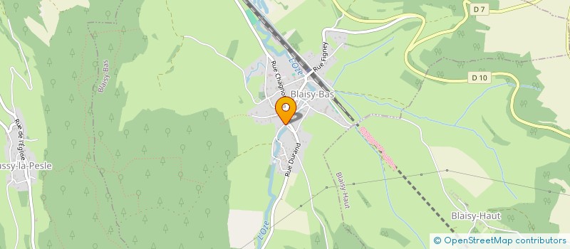 localisation de l'entreprise MONSIEUR JAROSLAW JEDRYSEK  BLAISY-BAS