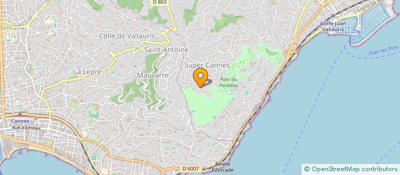 localisation de l'entreprise MONSIEUR JAROSLAW KACZYNSKI à VALLAURIS