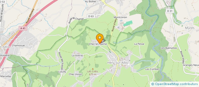 localisation de l'entreprise MONSIEUR JAROSLAW PRZECZEWSKI  HERY-SUR-ALBY