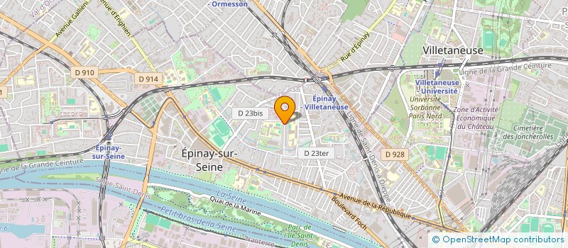 localisation de l'entreprise MONSIEUR JAROSLAW SZTANDERA  EPINAY-SUR-SEINE