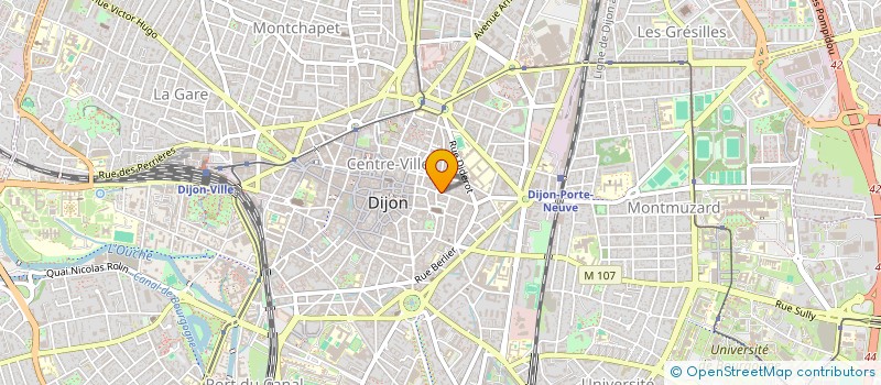 localisation de l'entreprise MONSIEUR JAROSLAW WOZINSKI à DIJON