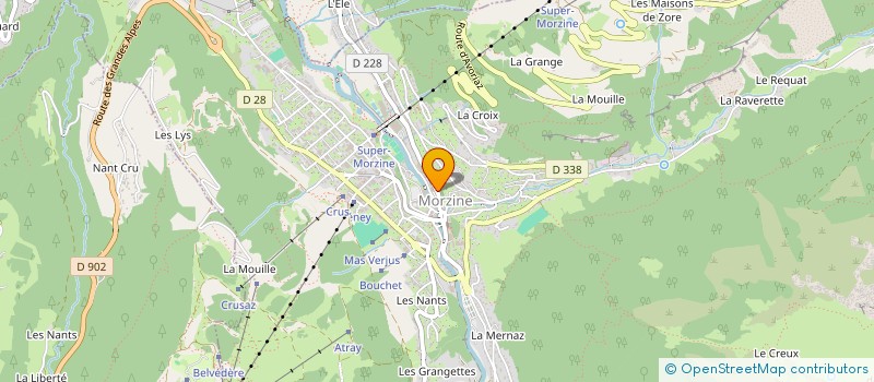 localisation de l'entreprise MONSIEUR JARROD ROBINSON  MORZINE