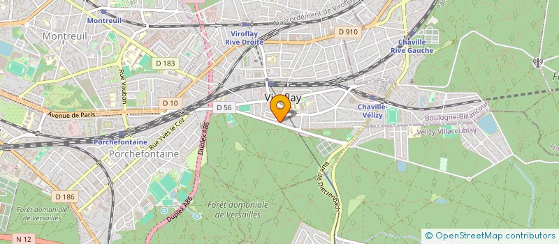 localisation de l'entreprise MONSIEUR JASBIR MAGON à VIROFLAY