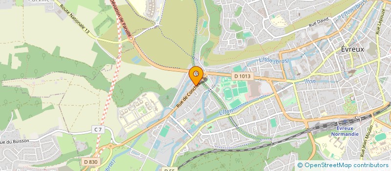 localisation de l'entreprise MONSIEUR JASHAR HAXHIJA  EVREUX