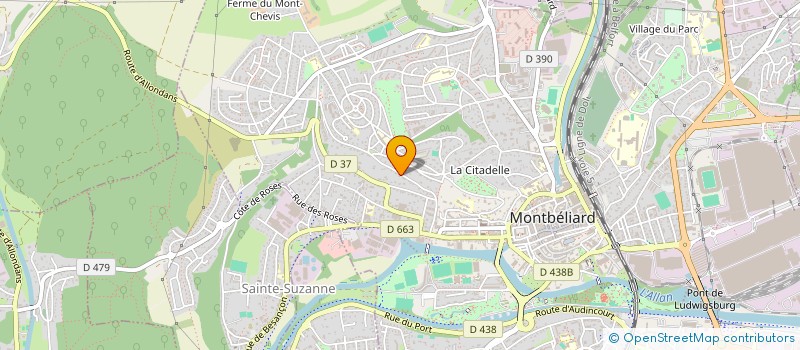 localisation de l'entreprise MONSIEUR JASIM BOUNOU  MONTBELIARD