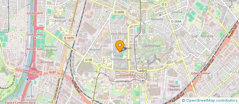 localisation de l'entreprise MONSIEUR JASIN BAJRAMOVSKI à GRENOBLE