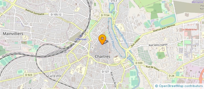 localisation de l'entreprise MONSIEUR JASMIN BELLANCE à CHARTRES