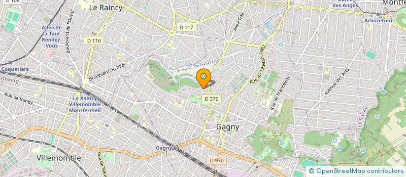localisation de l'entreprise MONSIEUR JASMIN HASIC  GAGNY