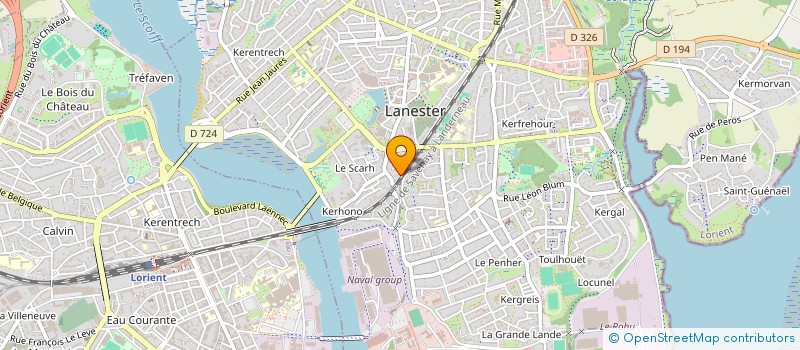 localisation de l'entreprise MONSIEUR JASON ALLIAUME  RIANTEC