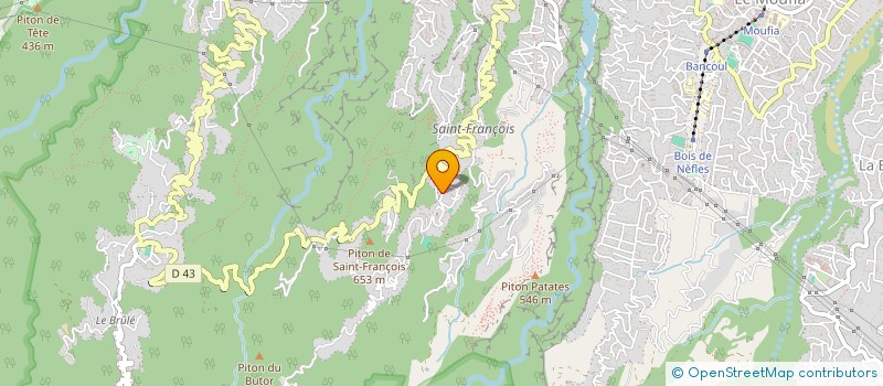 localisation de l'entreprise MONSIEUR JASON ANG WAN  SAINT-DENIS