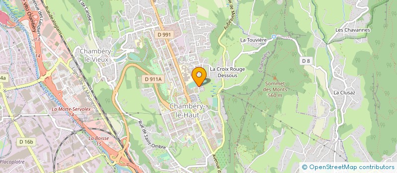 localisation de l'entreprise MONSIEUR JASON ASMUS  CHAMBERY