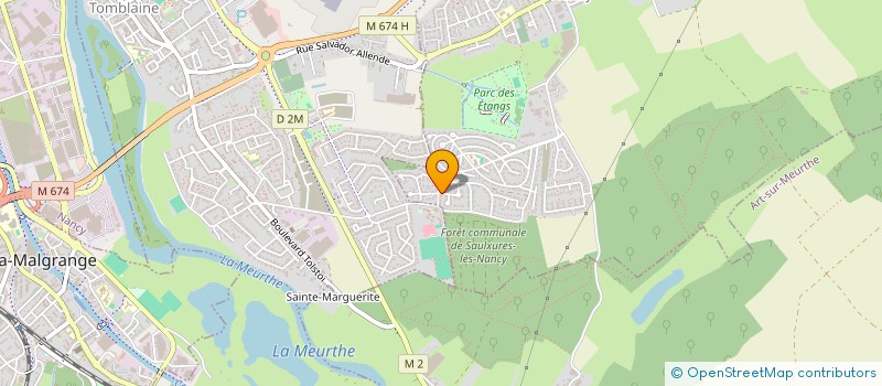 localisation de l'entreprise MONSIEUR JASON BADER  SAULXURES-LES-NANCY