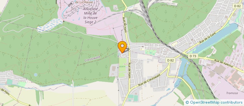 localisation de l'entreprise MONSIEUR JASON BEAU  CREUTZWALD