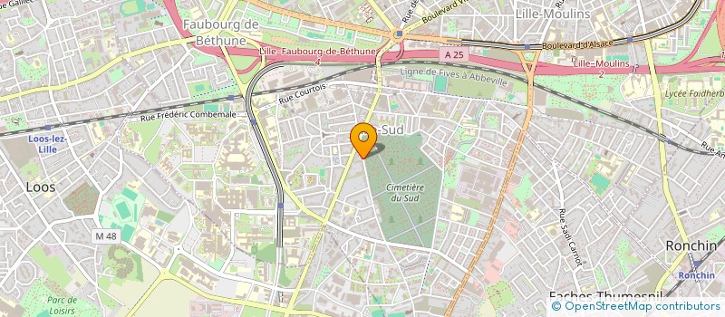 localisation de l'entreprise MONSIEUR JASON BEAUCORNY à LILLE