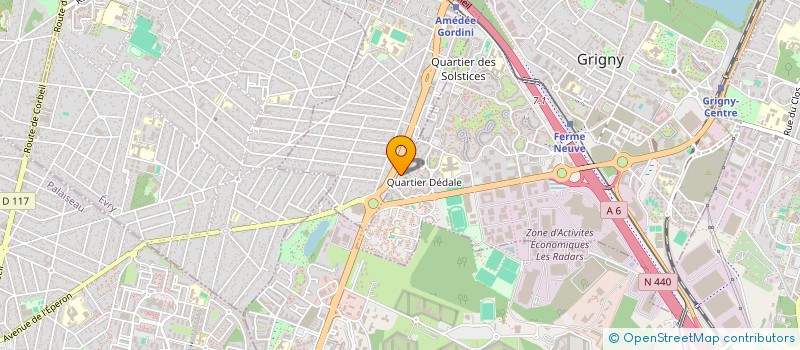 localisation de l'entreprise MONSIEUR JASON BENGUA MAMINGI  GRIGNY