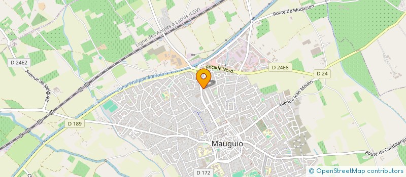 localisation de l'entreprise MONSIEUR JASON BERNARD NAVARRO  MAUGUIO