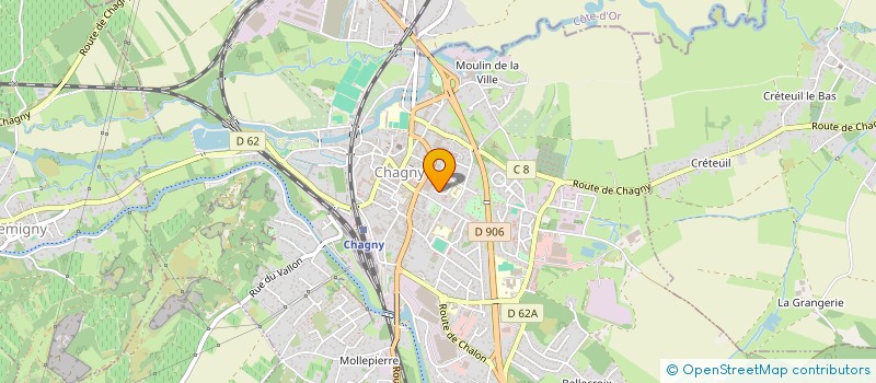 localisation de l'entreprise MONSIEUR JASON BIENFAIT  CHAGNY