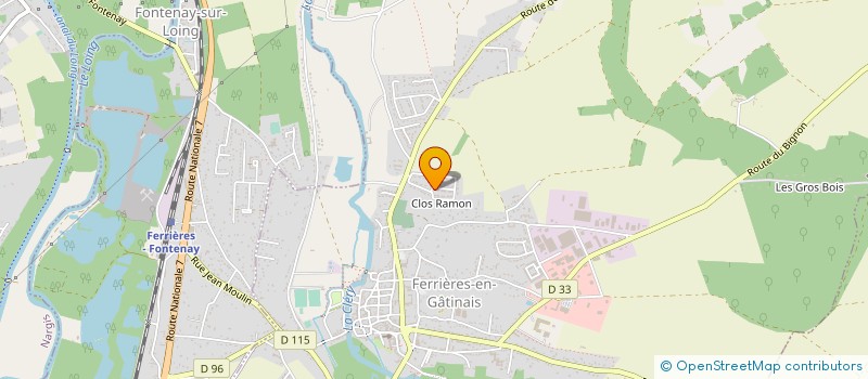 localisation de l'entreprise MONSIEUR JASON BOTTIER à FERRIERES-EN-GATINAIS