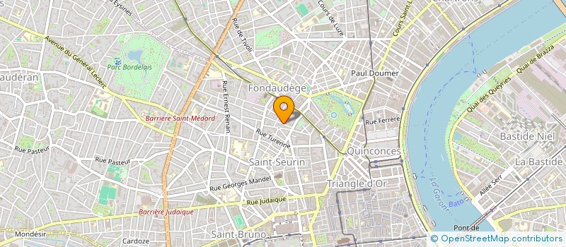 localisation de l'entreprise MONSIEUR JASON CADOU  BORDEAUX