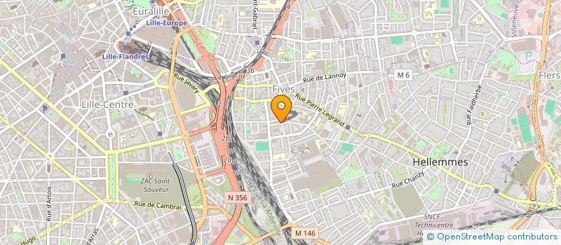 localisation de l'entreprise MONSIEUR JASON CAILLIAU à LILLE