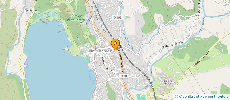 localisation de l'entreprise MONSIEUR JASON CAMPO  SAINT-CHAMAS