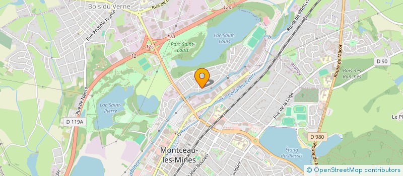 localisation de l'entreprise MONSIEUR JASON CANO  MONTCEAU-LES-MINES