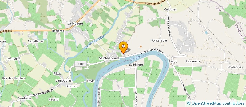 localisation de l'entreprise MONSIEUR JASON CAPDORDY  LIZAC