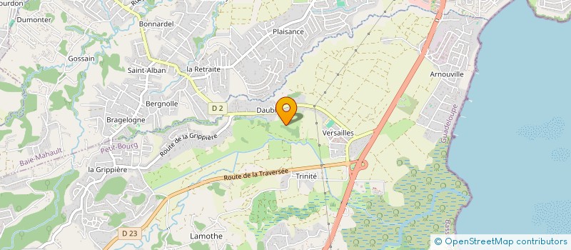 localisation de l'entreprise MONSIEUR JASON CELINAIN  PETIT BOURG