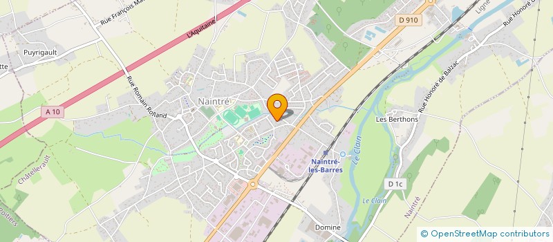 localisation de l'entreprise MONSIEUR JASON CERCLET  NAINTRE