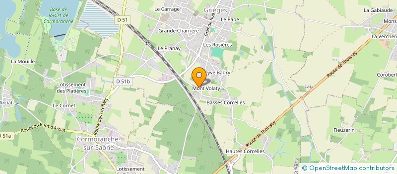 localisation de l'entreprise MONSIEUR JASON CHACON à GRIEGES