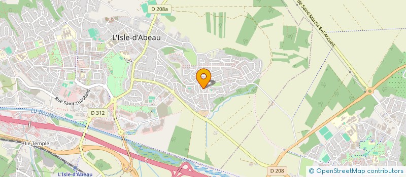 localisation de l'entreprise MONSIEUR JASON CHALANDE  L'ISLE-D'ABEAU