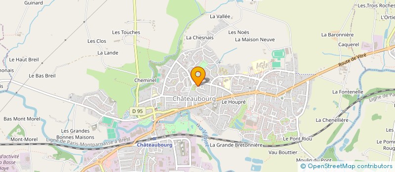 localisation de l'entreprise MONSIEUR JASON CHENEL à CHATEAUBOURG