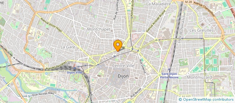 localisation de l'entreprise MONSIEUR JASON CHILDS à DIJON