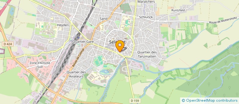 localisation de l'entreprise MONSIEUR JASON CHIVOT à SELESTAT