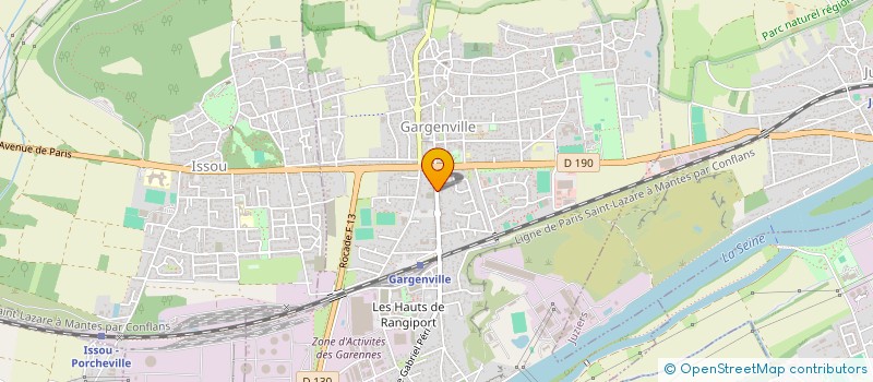 localisation de l'entreprise MONSIEUR JASON COMMAILLE  GARGENVILLE