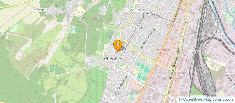 localisation de l'entreprise MONSIEUR JASON CORNU  CHENOVE