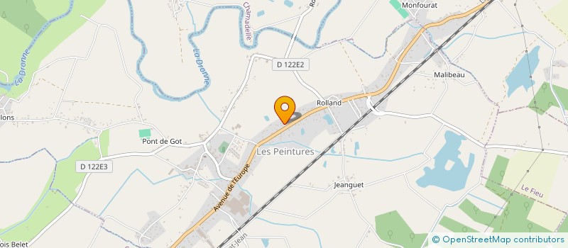 localisation de l'entreprise MONSIEUR JASON CORSO  LES PEINTURES