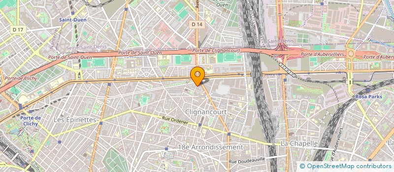 localisation de l'entreprise MONSIEUR JASON COSGROVE  PARIS