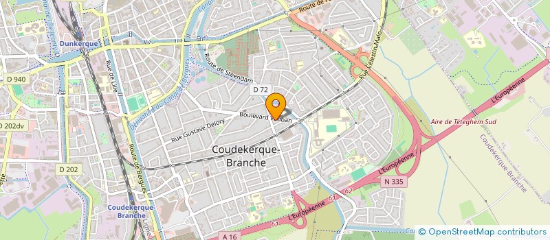 localisation de l'entreprise MONSIEUR JASON COULEARD  VOLCKERINCKHOVE