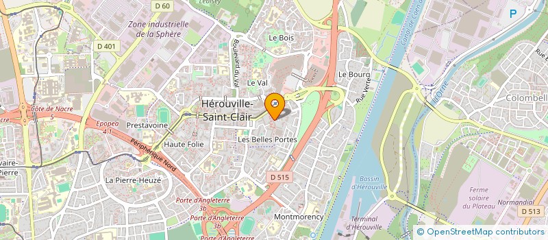 localisation de l'entreprise MONSIEUR JASON COURTIN  HEROUVILLE SAINT CLAIR