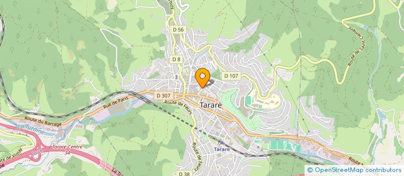 localisation de l'entreprise MONSIEUR JASON CURTET  TARARE