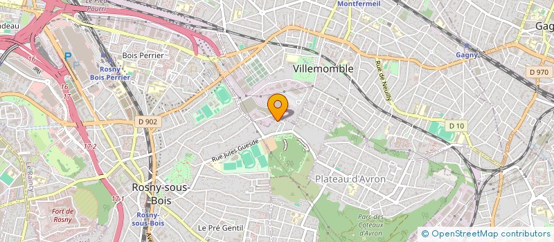 localisation de l'entreprise MONSIEUR JASON DARIDAN à ROSNY-SOUS-BOIS