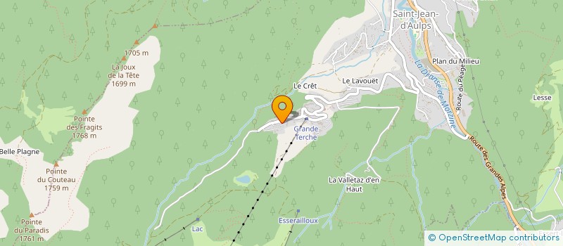 localisation de l'entreprise MONSIEUR JASON DAY  SAINT-JEAN-D'AULPS