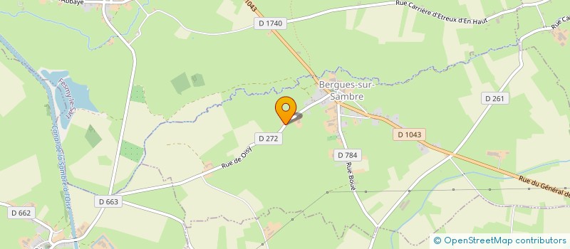 localisation de l'entreprise MONSIEUR JASON DEHONT  BERGUES-SUR-SAMBRE