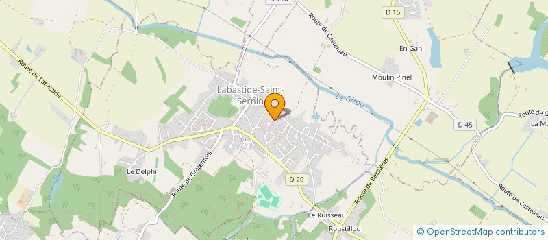 localisation de l'entreprise MONSIEUR JASON DEMAGISTRI  LABASTIDE-SAINT-SERNIN