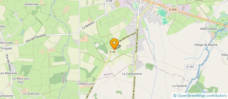 localisation de l'entreprise MONSIEUR JASON DEME  PERIERS