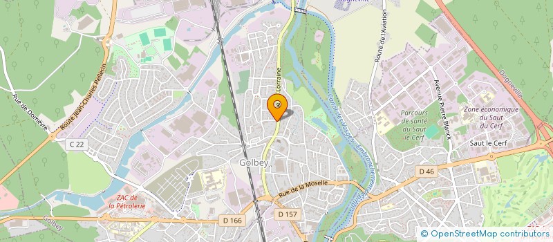 localisation de l'entreprise MONSIEUR JASON DESSE  GOLBEY