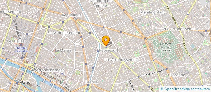 localisation de l'entreprise MONSIEUR JASON DHONT  PARIS