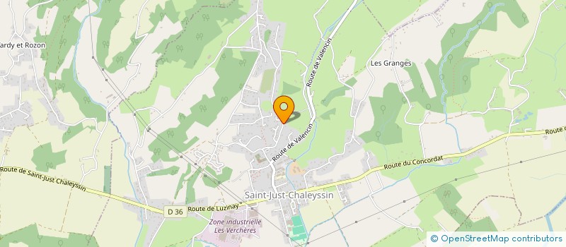 localisation de l'entreprise MONSIEUR JASON DIMIER  SAINT-JUST-CHALEYSSIN