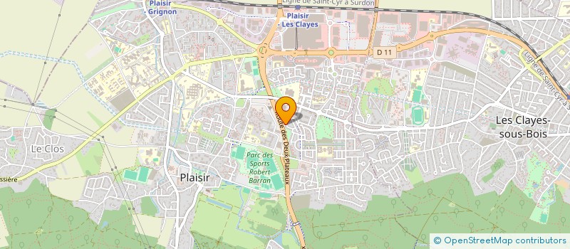 localisation de l'entreprise MONSIEUR JASON DORANGES  PLAISIR